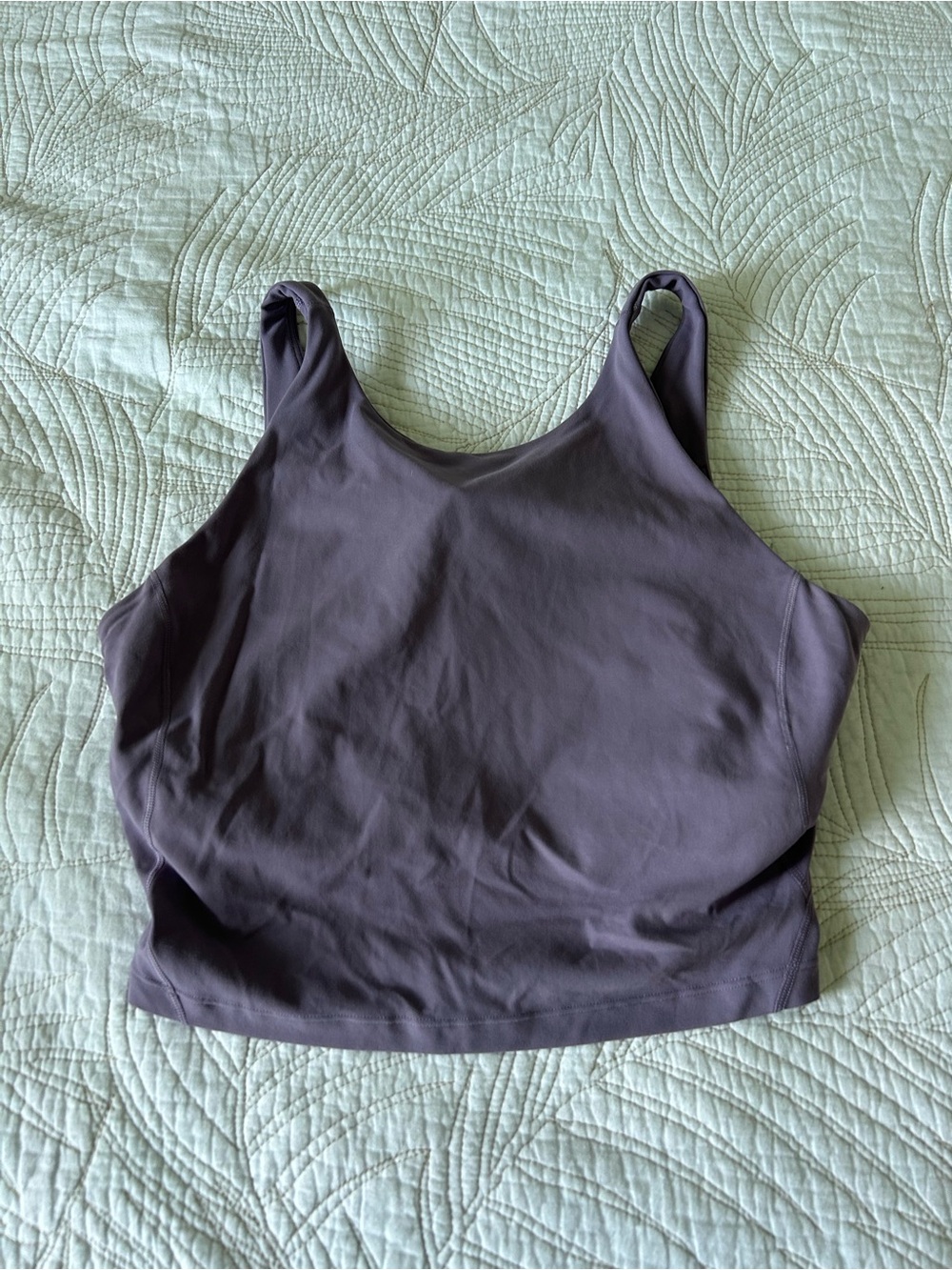 lululemon athletica High-Neck Crop Tank - Purple